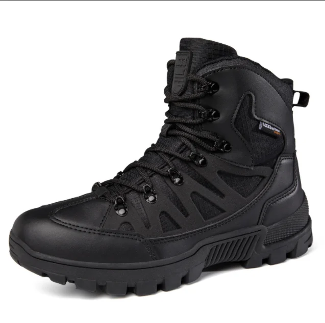 HBP913  Rubber outsole breathable durable  6 inches ankle short boots camping shoes  AS33 outdoor tactical boots