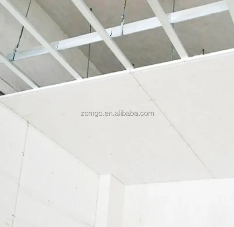 Healthy safe class 6mm Fireproof Mgo Board pure sulfate mgo panel instead of gypsum for ceiling