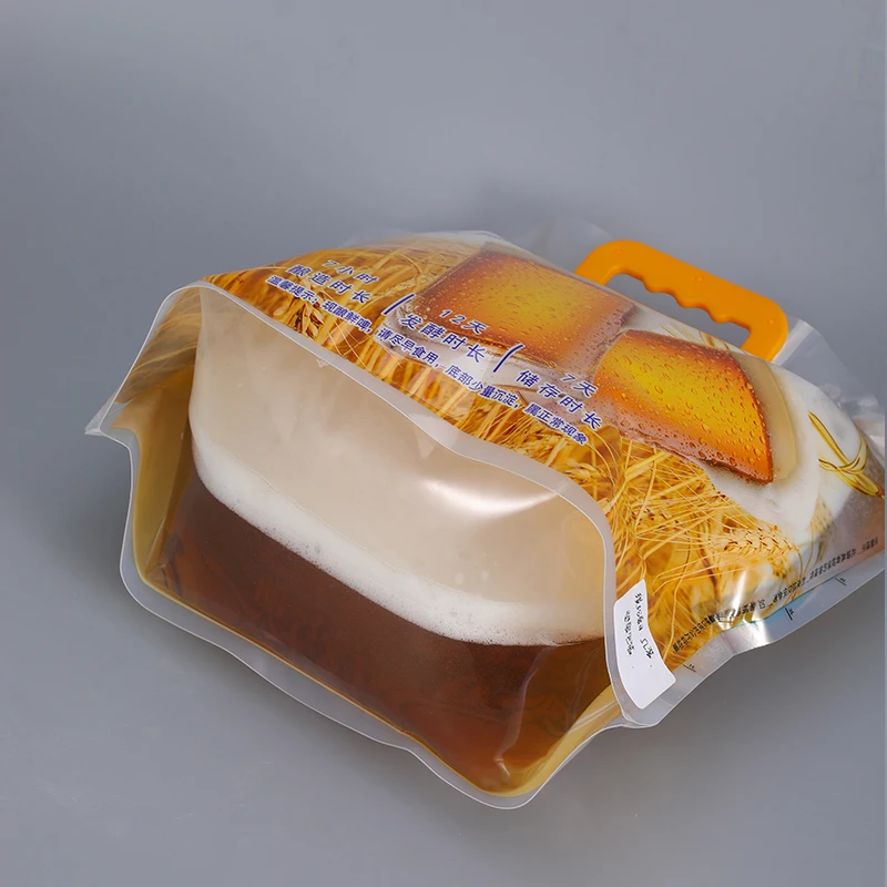 5 Liter  Gallon UMETASS Wholesale spout pouch foldable outdoor storage drink bag water plastic bag