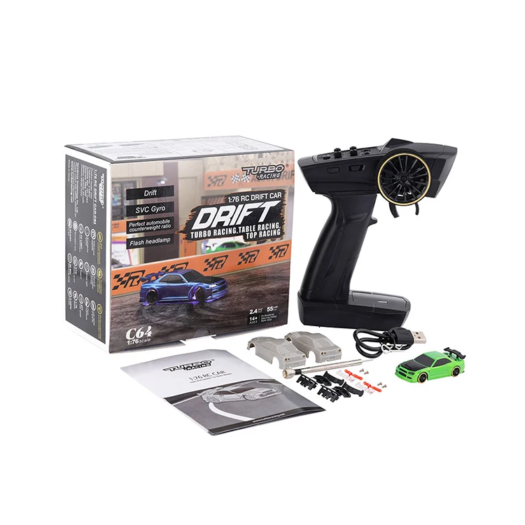 1:76 гоночный автомобиль C64 Drift Rc с гироскопом