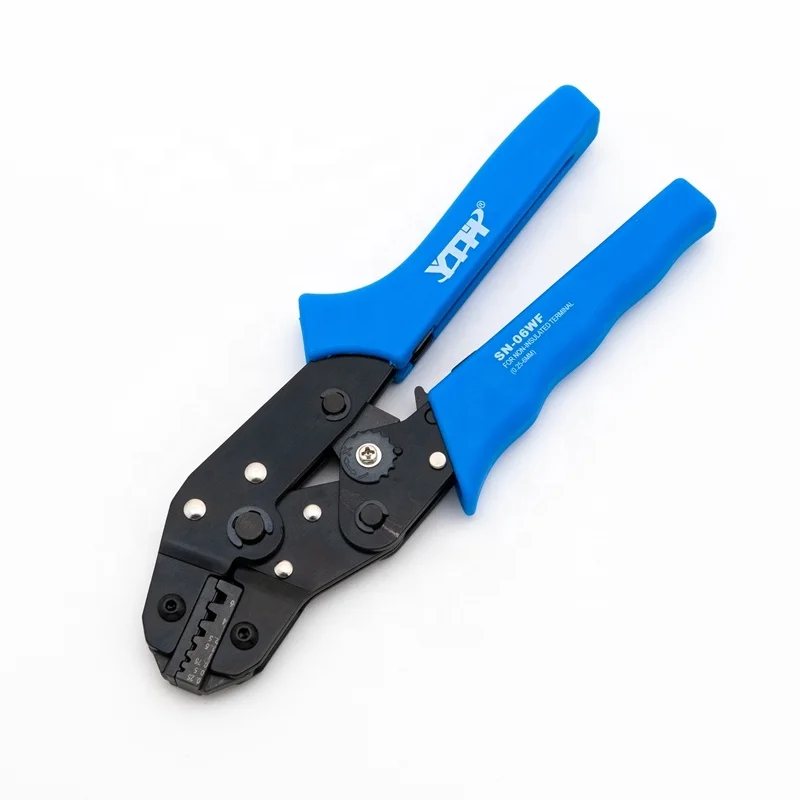 YTH SN-06WF  24-10 AWG Crimping Tool Crimp Connector Ferrule Wire Terminal Block Crimper Plier