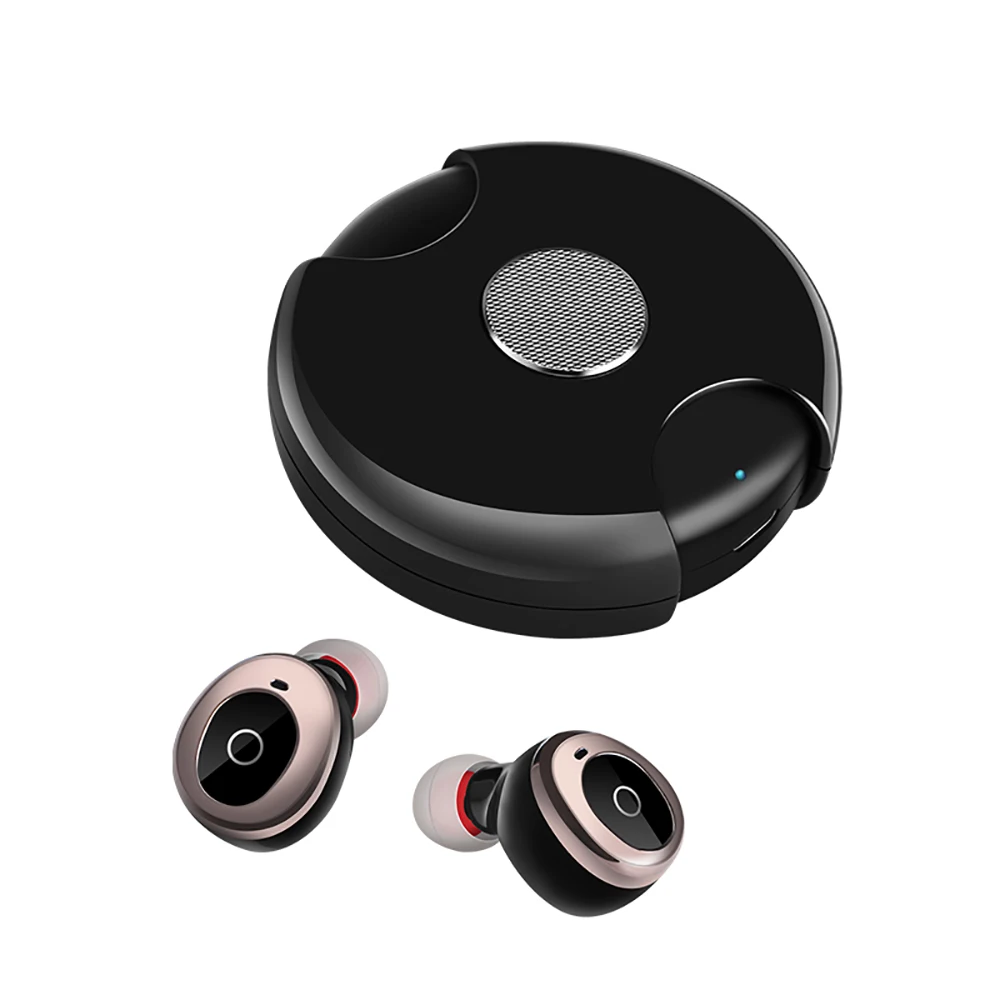WA15 tws earphone 5.0 waterproof true stereo wireless sports  earbuds high quality in ear headset circular headphone