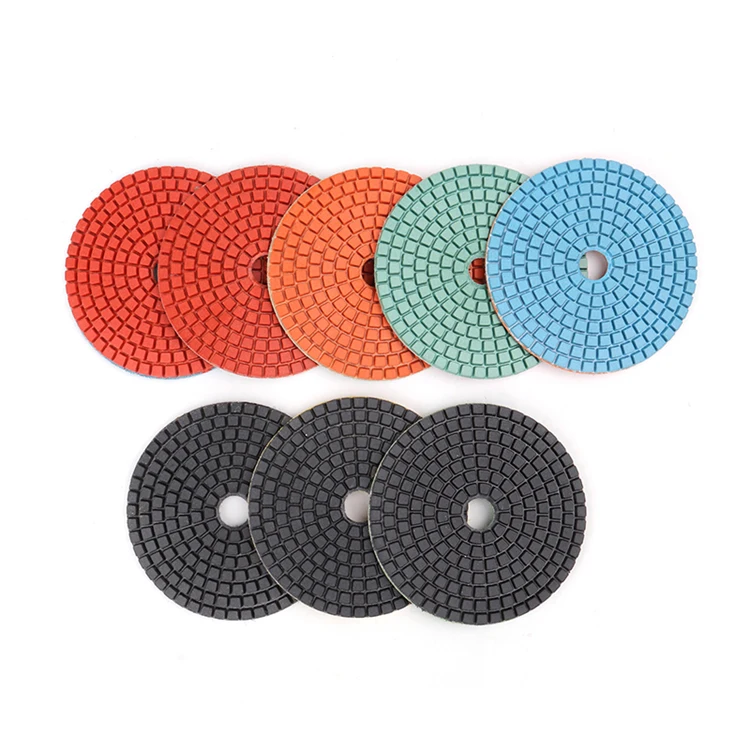 Wholesale Price marble polishing wheel rubber diamond polishing pad backer