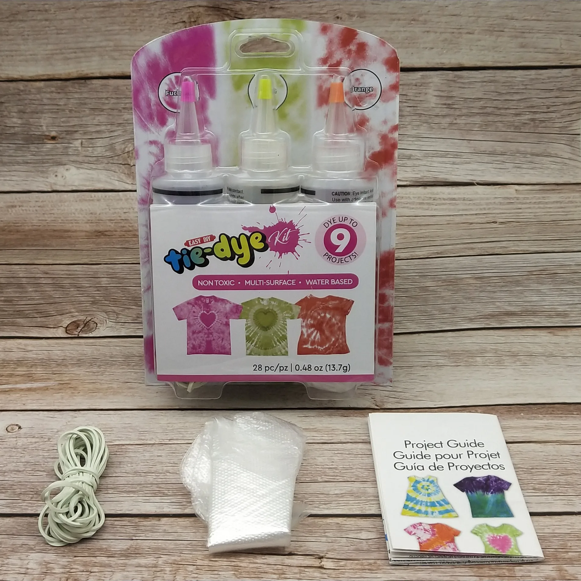 original factory tie dye kit for kids and non-toxic and Acide free Fabric Dye Kit Tropical Twist