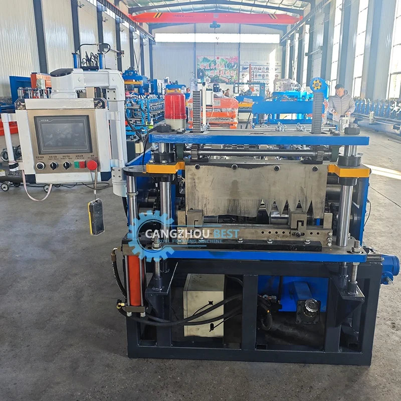Portable Metal Roof Standing Seam Profile Roll Forming Line Machine for Colombia