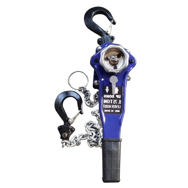 Small Portable Aluminum Alloy Hand Chain Lever Hoist winch