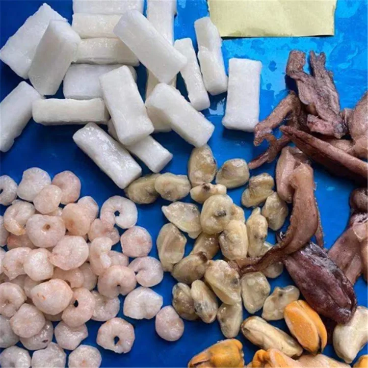 Wholesale Frozen Seafood Mix For Japanese Sushi Seafood Fresh Cocktail Of Seafood