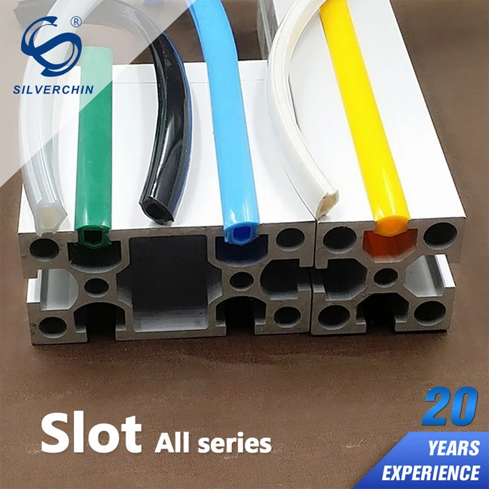 Silverchin customized v slot rubber cover sealing strip