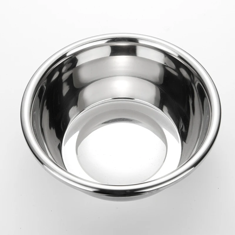 Kitchen Gadgets Deep Footed Mixing Serving Bowl Vegetable Fruit Washing Stainless Steel Bowl Kitchen