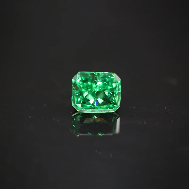 Thriving Gems Factory Outlet Price CZ Stones White Octangle Rectangle Ice Crushed Cut Cubic Zirconia