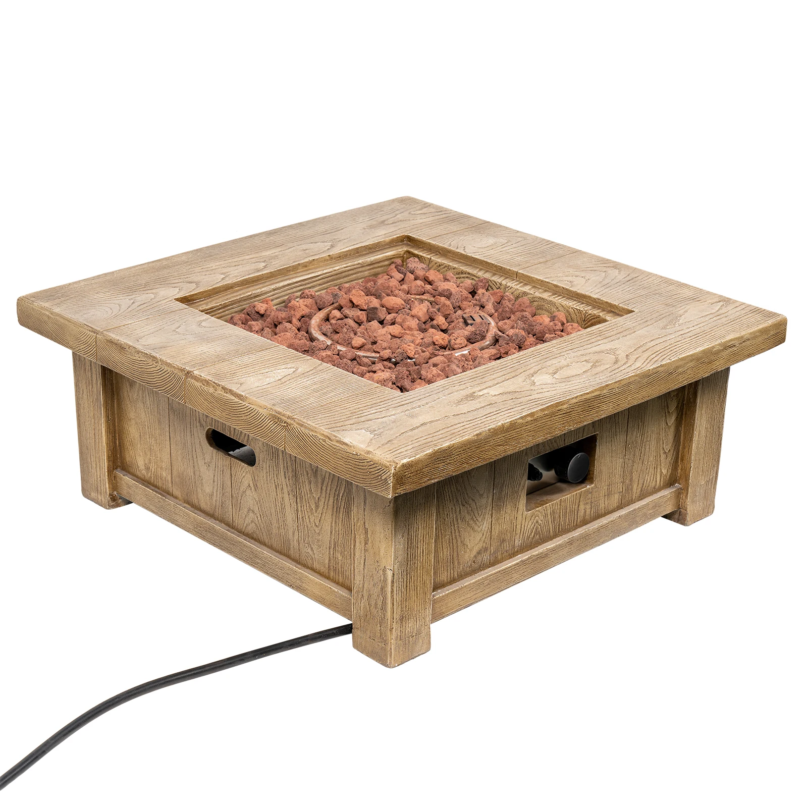 New Trend Product Safety Contemporary Design Square Smokeless Carbon Burning Fire Pit Heizung Courtyard Outdoor Camping Mangal