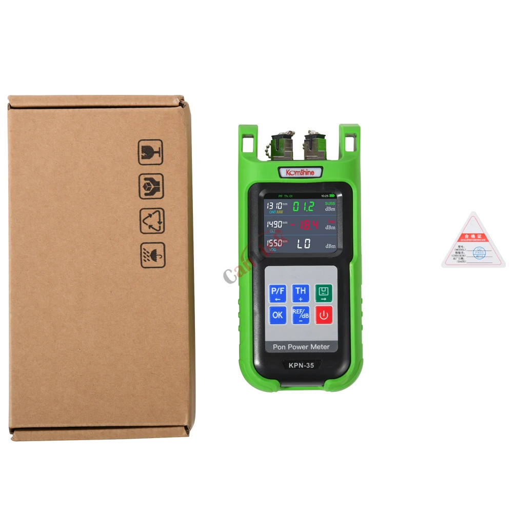 Quality Warranty Komshine-optical Power Meter With 0.1dB, Resolution Nm, For Pon Network Testing KPN-35