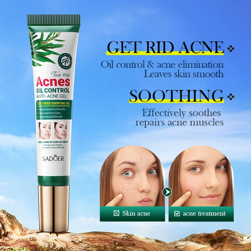 Acnes Gel Anti Acne Pimple Clear Remover Treatment Cream Moisturizer Beauty Face Korea Organic Natural Day Adults Female 2000