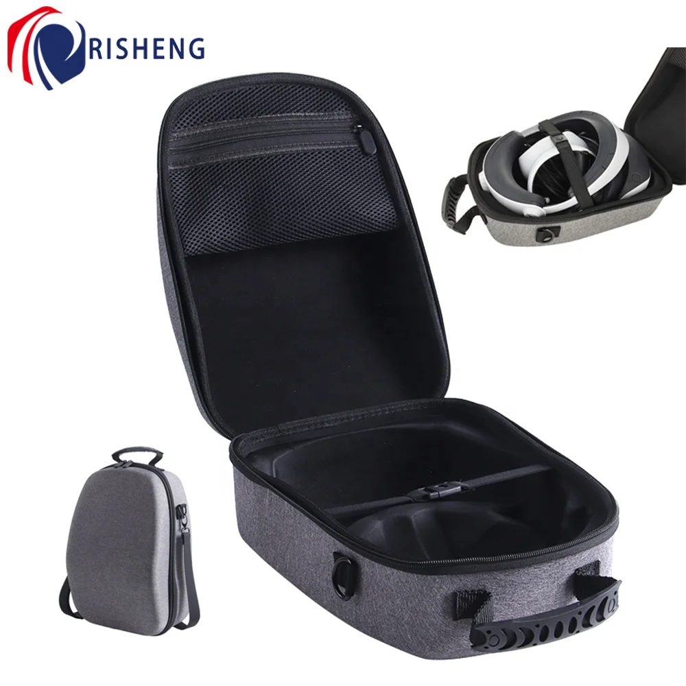 VR Gaming Headset and Touch Controller Hard Protective Carrying Travel Cover Storage Case Bag for PlayStation PS VR2