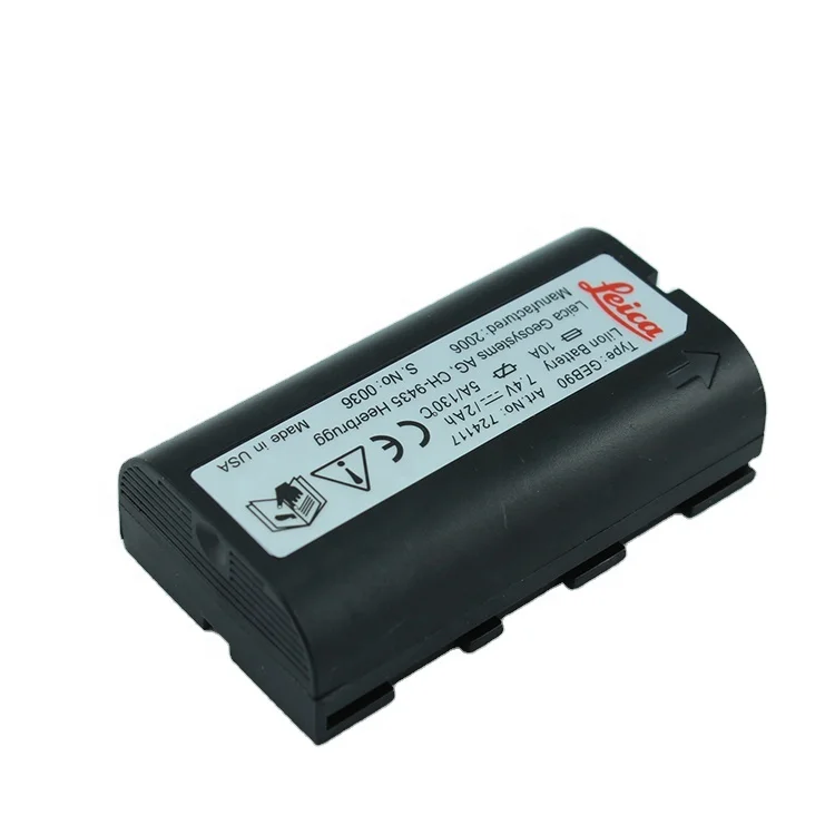 7.4 volts GEB212 Rechargeable Li-ion Battery (Compatible for leica controller and GNSS receiver)