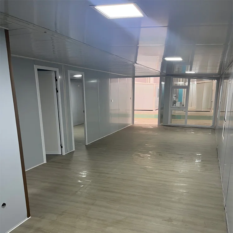 Frame Design Shipping Light Bangladesh Container Extendable Homes Prefab Metal Customized Office Mall Modern Small House 3 Years