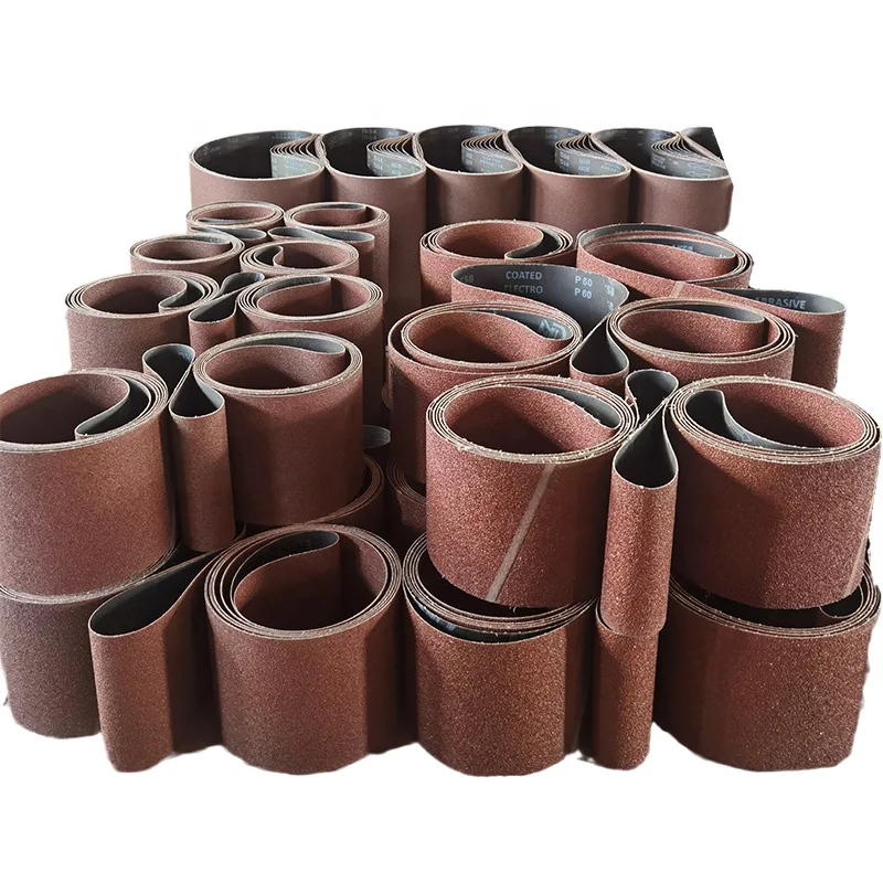 Custom red alumina abrasive cloth belt abrasive paper abrasive belt