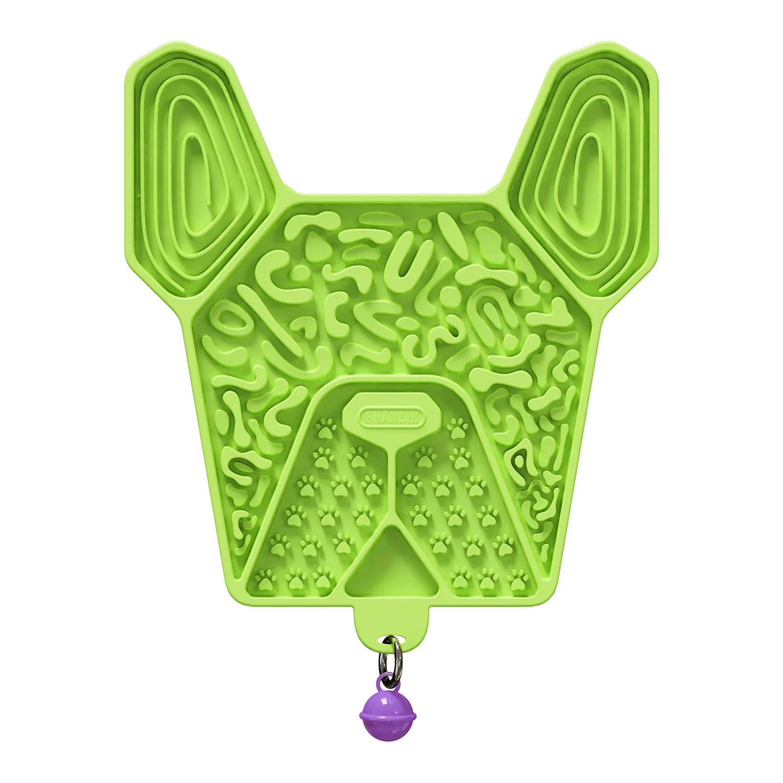 Custom Puppy Slow Feeding Pet Food Bowl Mat Silicone Dog Slow Eating Feeder Bowl For Dogs And Cats