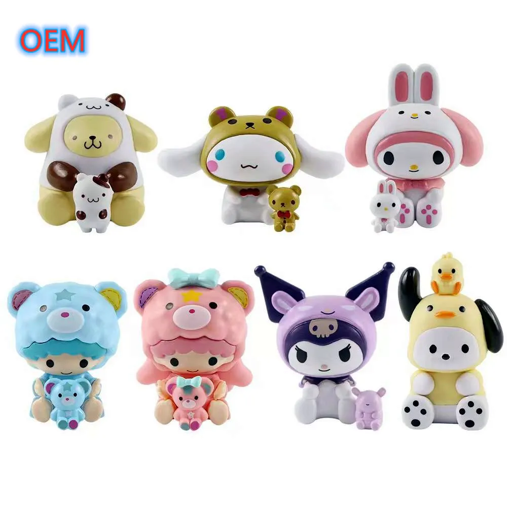 OEM Manufacturer Custom Collectible Plastic Cartoon Vinyl Toy Figure Animal Anime Figure Toy