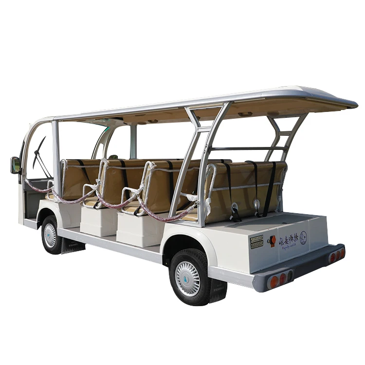 12 Passenger Classical Design Electric Sightseeing Car  Electric Touring Bus with CE Certificate for Sale
