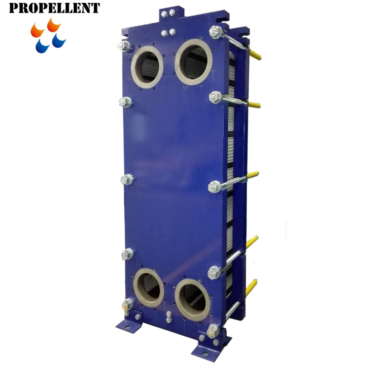 Reliable corrosion-resistant equipment Plate heat exchanger cooling 98% sulphuric acid outstanding heat transfer efficiency