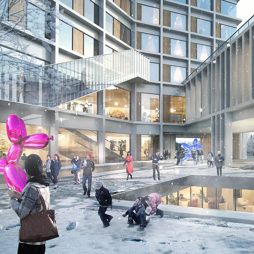 Professional 3D Service Renderings 3D Animation Architecture Design with Competitiveness