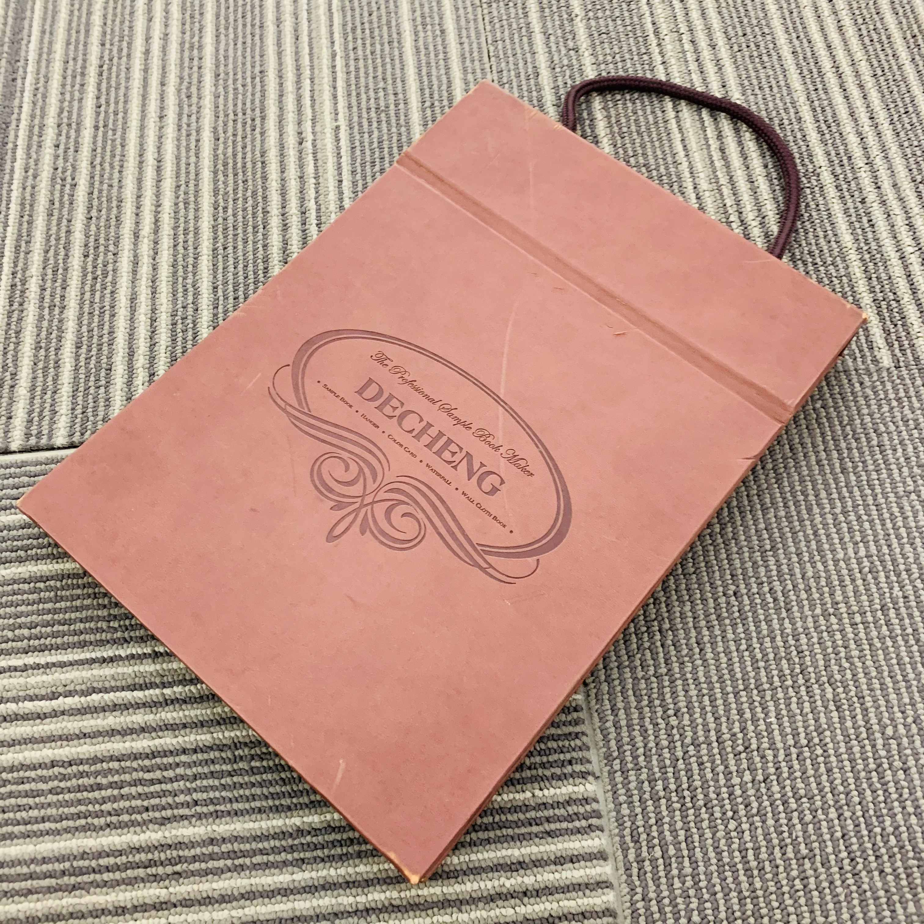 Тканевая книга для образцов/Тканевая книга для образцов