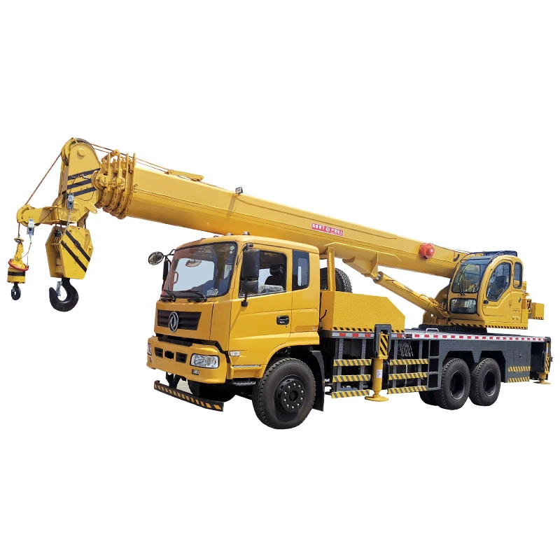 Hydraulic truck crane crane truck telescopic boom mounted crane truck