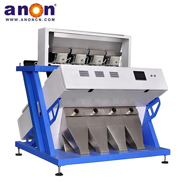 ANON Intelligent multi-function Color Sorter Bean Color Sorter Sorting Raw Coffee Rice Color Sorter Machine