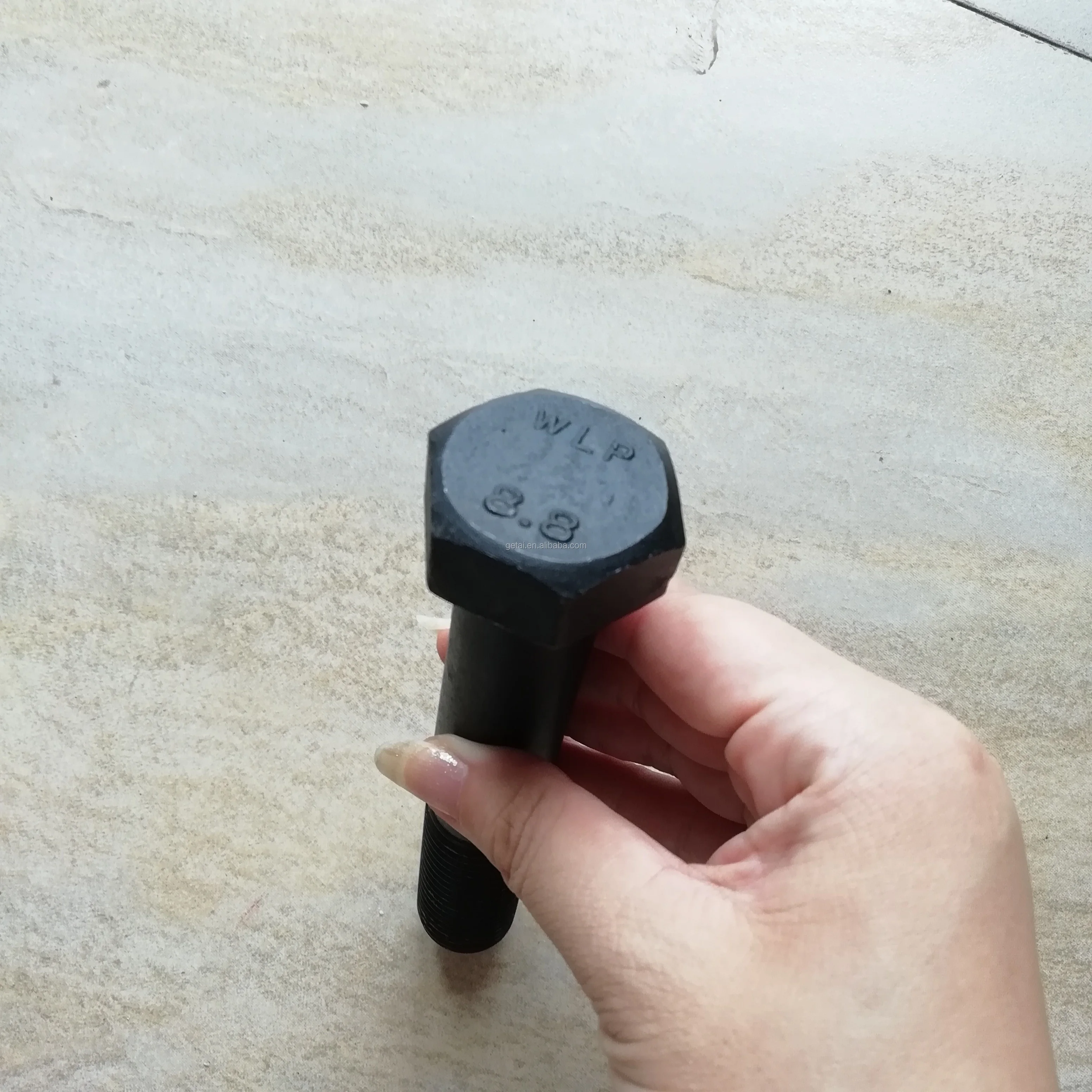 High Tensile Din 609 Hexagonal Fit Bolts With Long Threaded  Grade 8.8