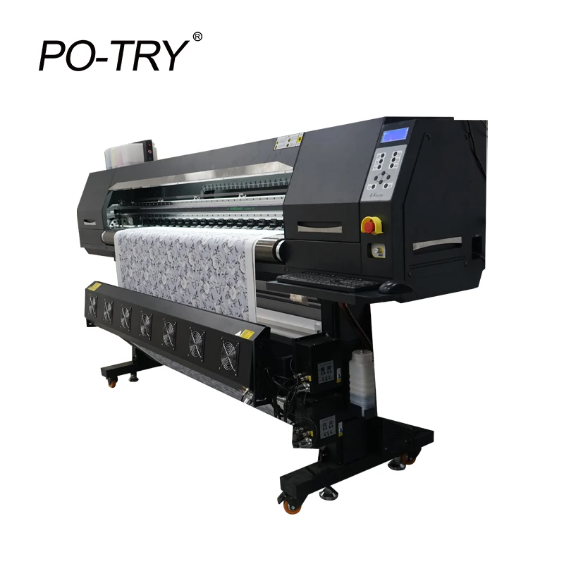 PO-TRY 8 HEADS  heat transfer printing sublimation printer for textile  with i3200  printhead