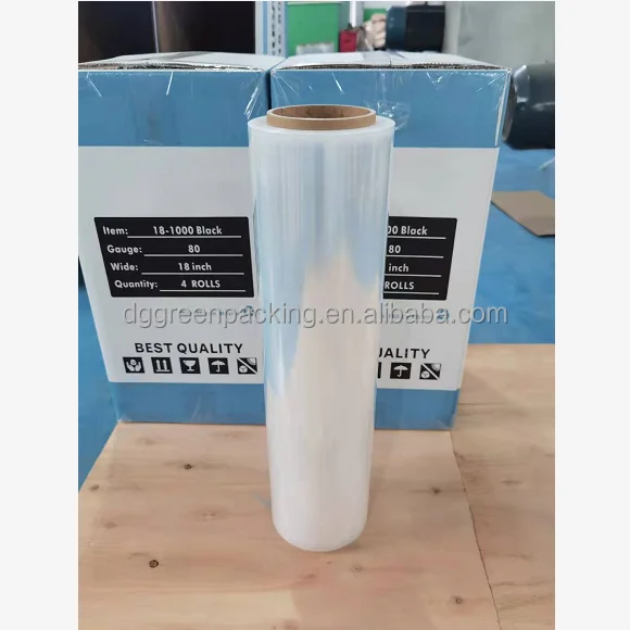 Lldpe Soft Plastic Wrap Packaging self Stretch Film For Packing