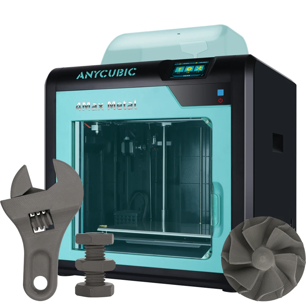 ANYCUBIC дешевый настольный большой металлический 3d принтер drucker для строительства