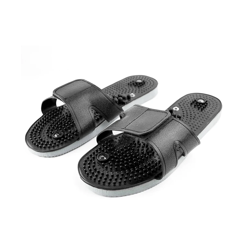 Design Usb Charging Health Massage Slipper Manufacturers Hot Sale New China Metal Pain Relief Foot Massager Free Spare Parts 3V