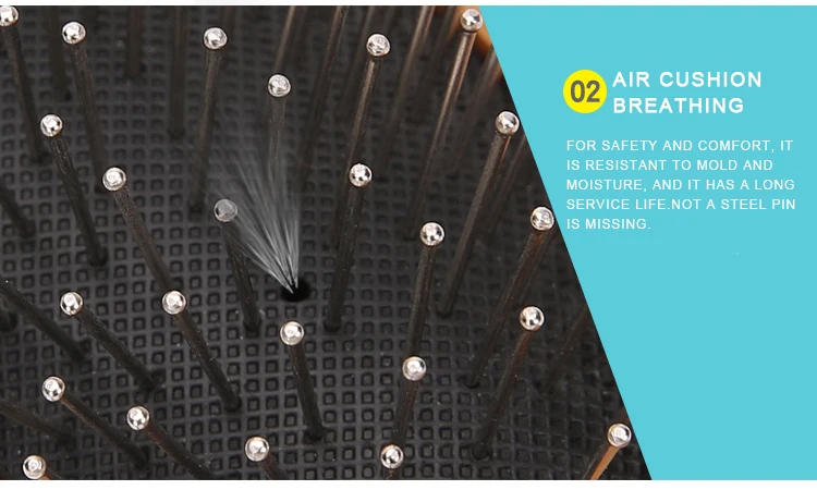 Truelove Stainless Steel Pins Pet Grooming Brush Natural Bamboo Material  Dog Cat Hair Brush for Dogs