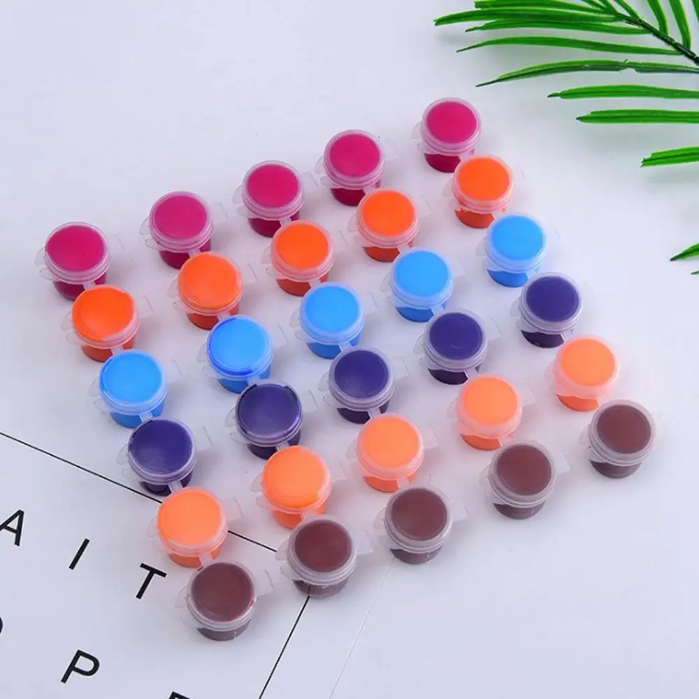 High Quality Art Supplies 6 Colors 5ml Non-toxic Acrylic Paint Sets Artist Kids Oil  Paint for Painting Canvas