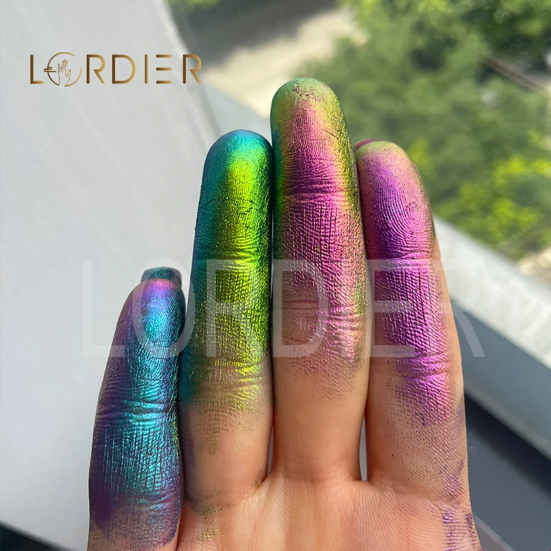 Пигмент косметического класса насыпной пигмент Colorshift свободный порошок Хамелеона