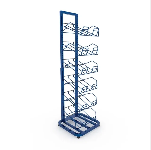 Comic Book Display Stands Metal Floor Standing Display Racks Magazine Display Holder Racks