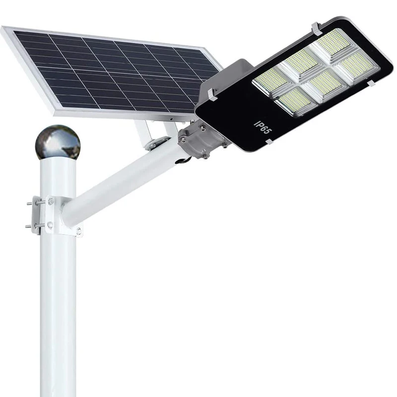  Low Price IP65 Aluminum Solar LED Street Light 50w 100w 150w 200w With Remote Control Lithium