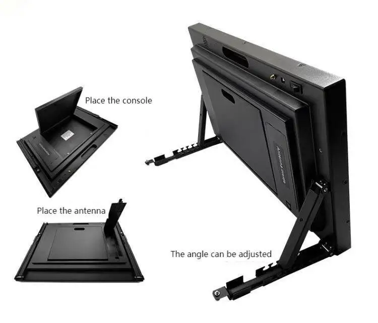 KS High Quality 1.5m W*1m H*0.09m D Big Screen Football Score Timer Board Yellow High Lightness