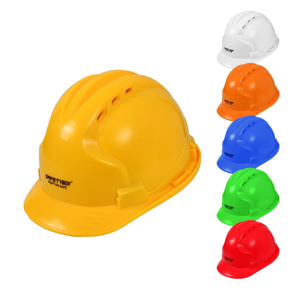 Safety helmet hot sale impact resistant SAFETYBOY YL1524 Protection helmet Construction Suitable Long Hours