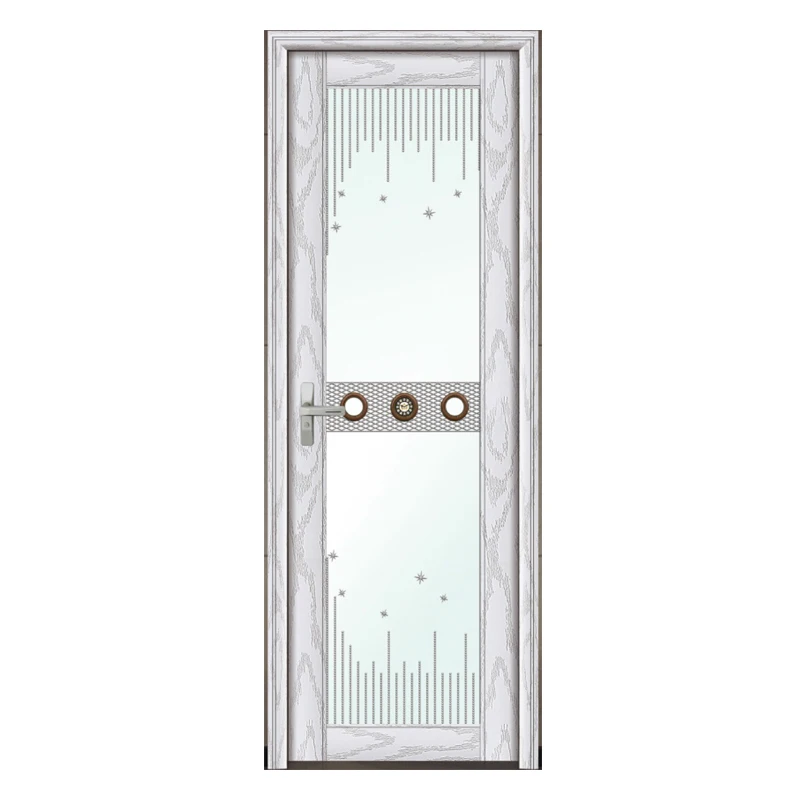 New Modern Design PVC  Door For Bathroom