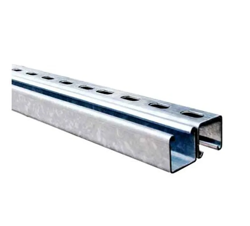 Q3300 41*21 slot galvabond GI  C CHANNEL GI STRUT C CHANNEL Galvanised steel C channel for construction