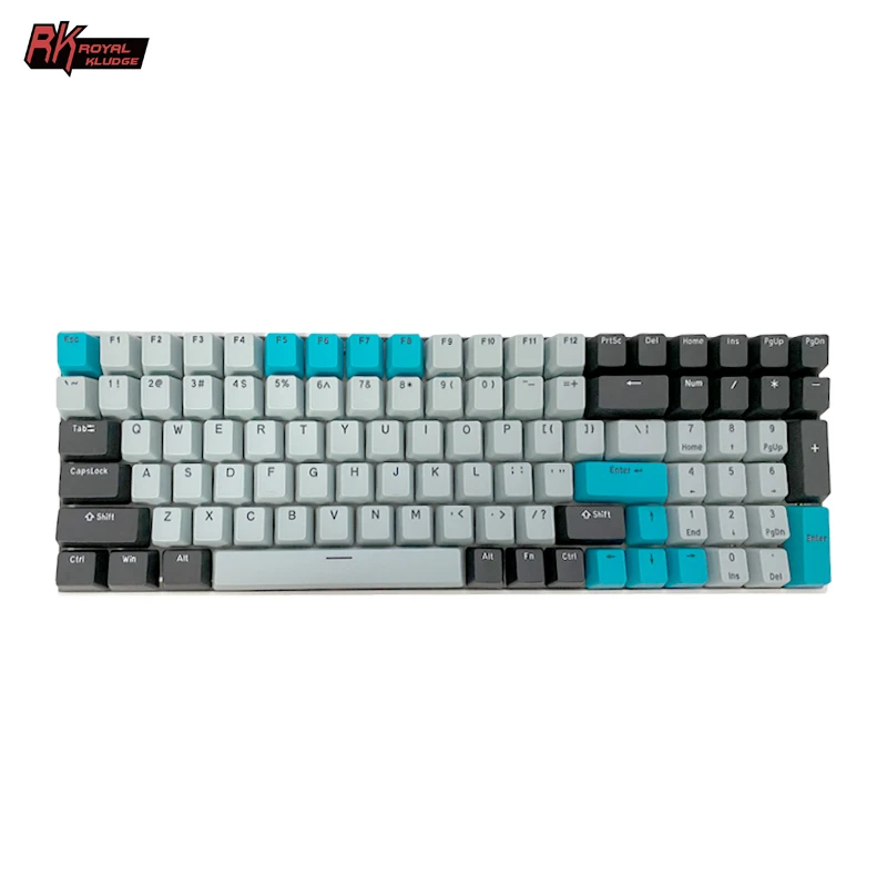 Игровая механическая клавиатура Royal Kludge RK100 с 100 клавишами на заказ rk double shot