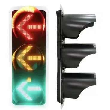 
Factory supply led traffic solar powered traffic light 