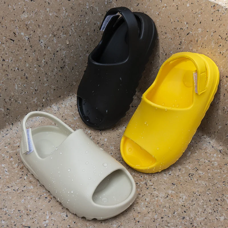 High Quality Yeezy Slippers Eva Rubber Kids Yeezy Slides Runner Custom Yeezy Slides For Kids