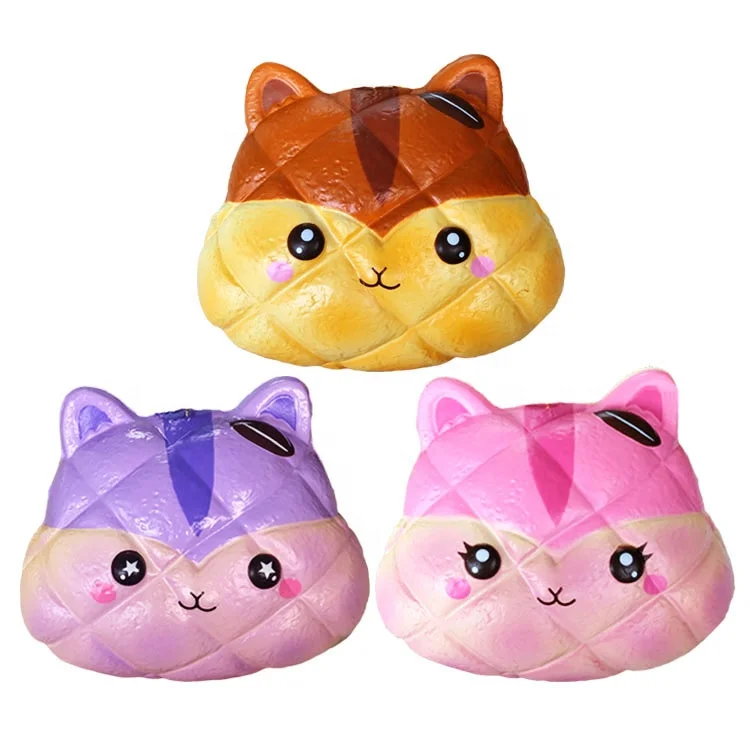 Индивидуальные милые супер мягкие сжимаемые мягкие игрушки в виде булочек для детей.