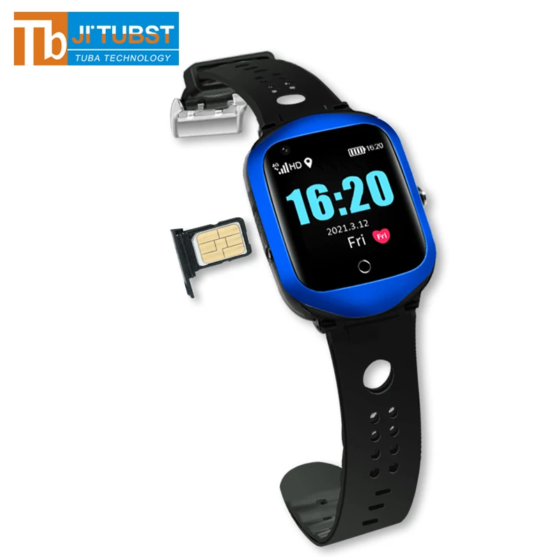 FA66 4G Smartwatch GPS LBS AGPS video call WIFI tracking for kids Android SIM Smart watch