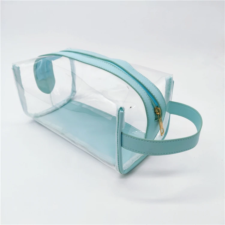 2021 Hot Sale TPU Cosmetic Bag Waterproof Women Make Up Case Travel Clear Makeup Beauty Wash Organizer Bath Toiletry