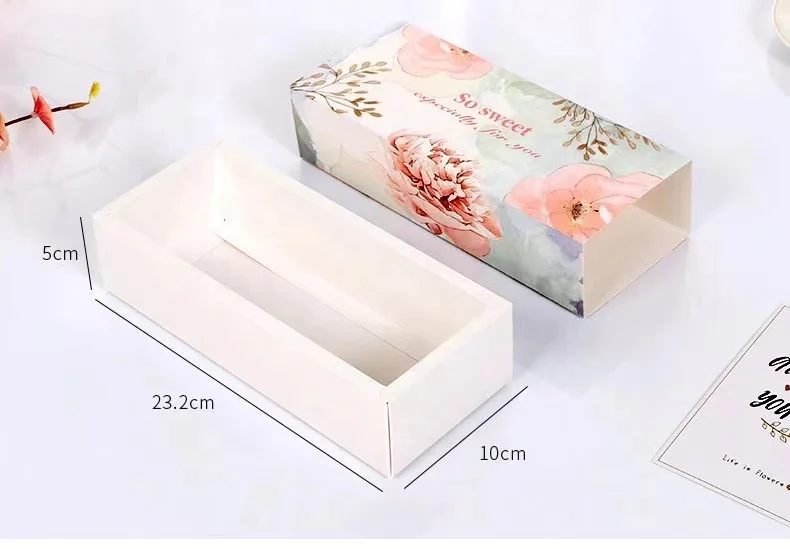Custom  small rigid drawer box packaging slide package box fancy luxury for drawer jewelry packaging box with logo
